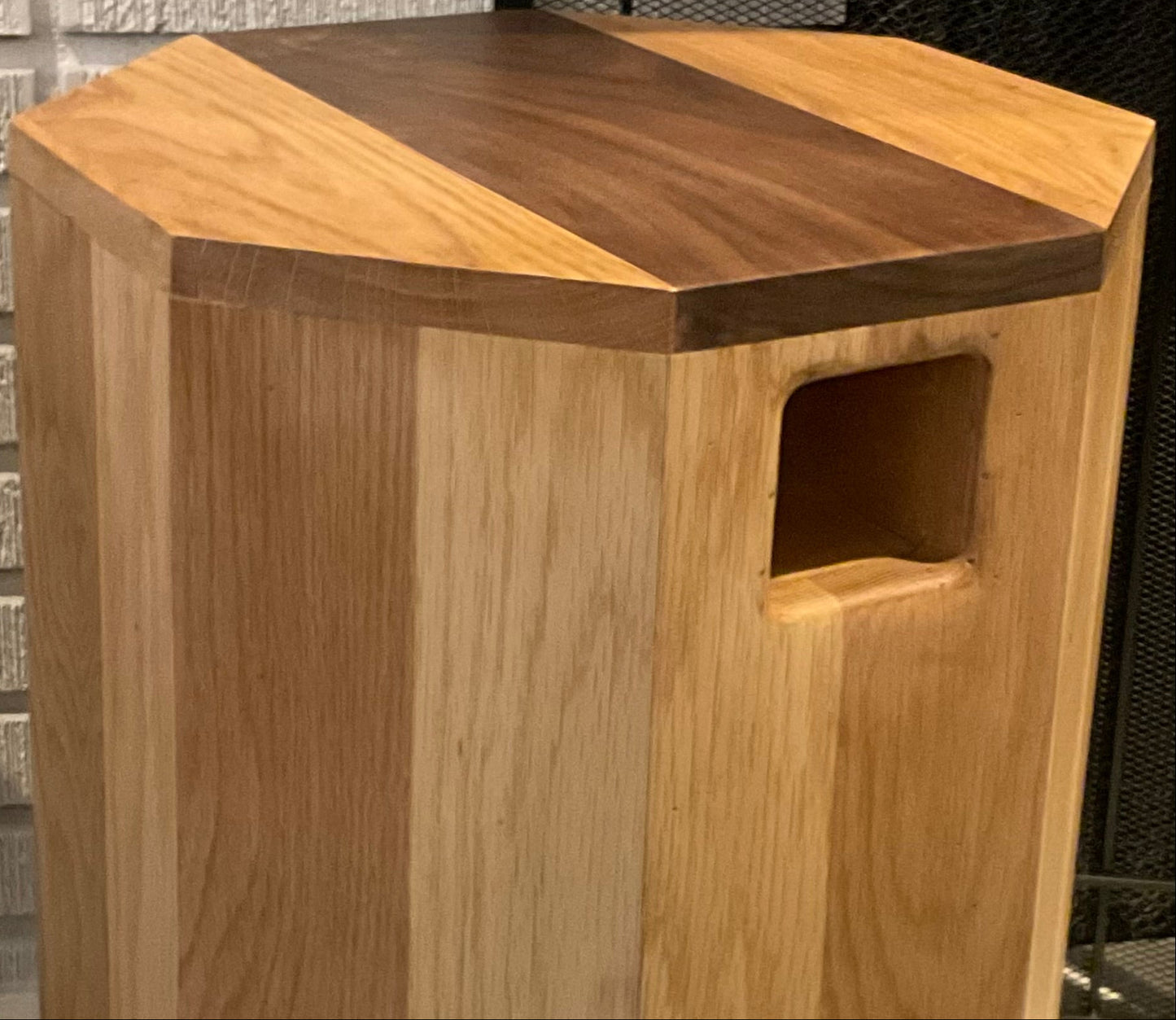 Oak and Black-walnut subwoofer