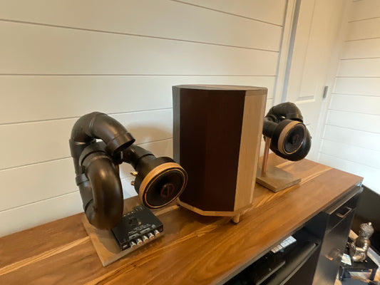 Summit Decagonal Prism- Unique Series - 8 Inch DVC Powered Subwoofer