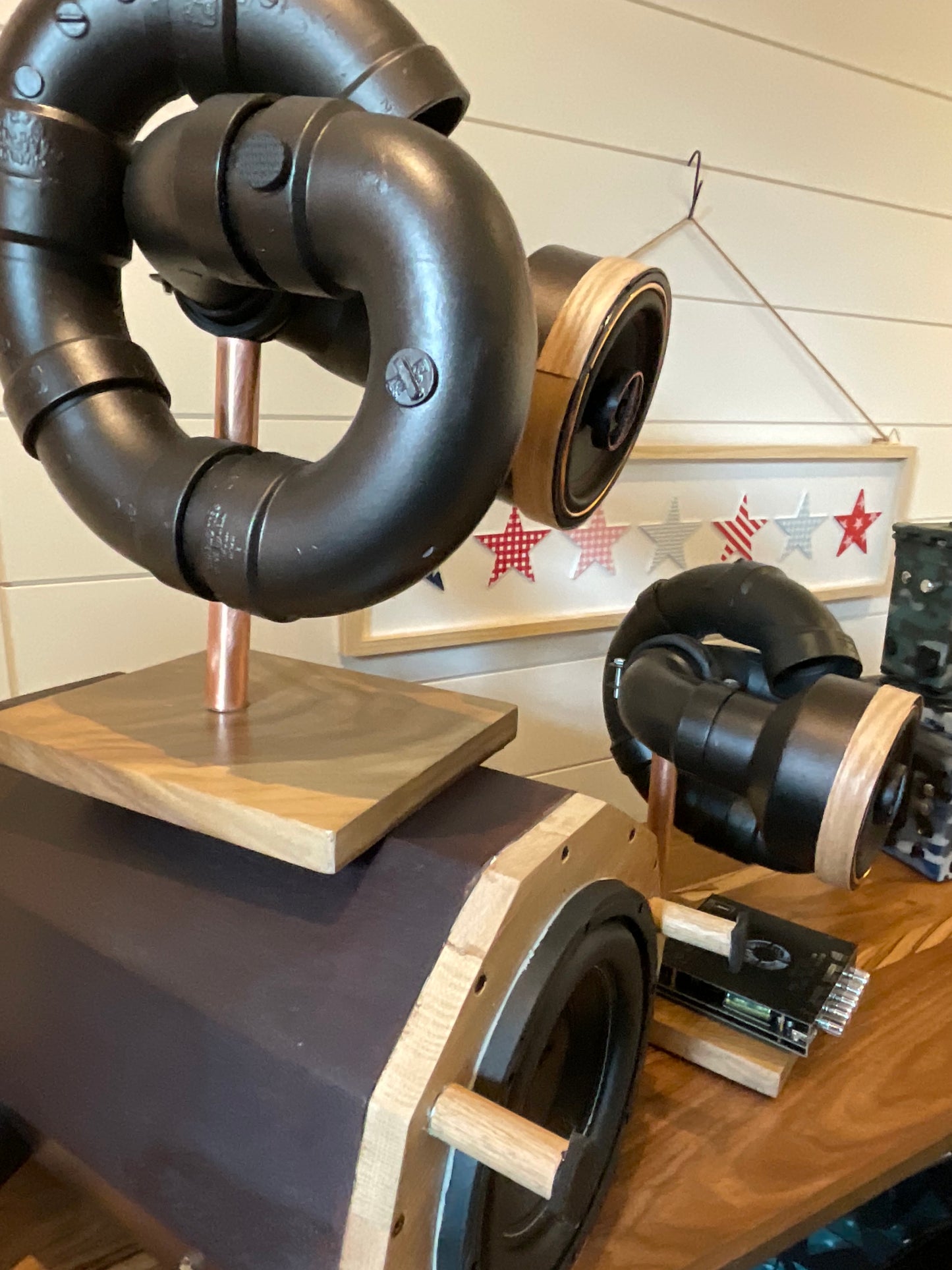 The Cyclone 5.25" Speaker - Unique Series - Wireless Built in Amplifier TWS