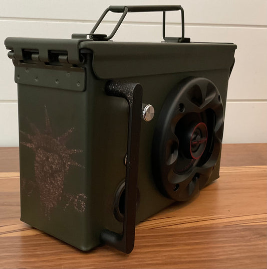 .30 CAL OLIVE Ammo Can Bluetooth Speaker – CUSTOM Olive Drab