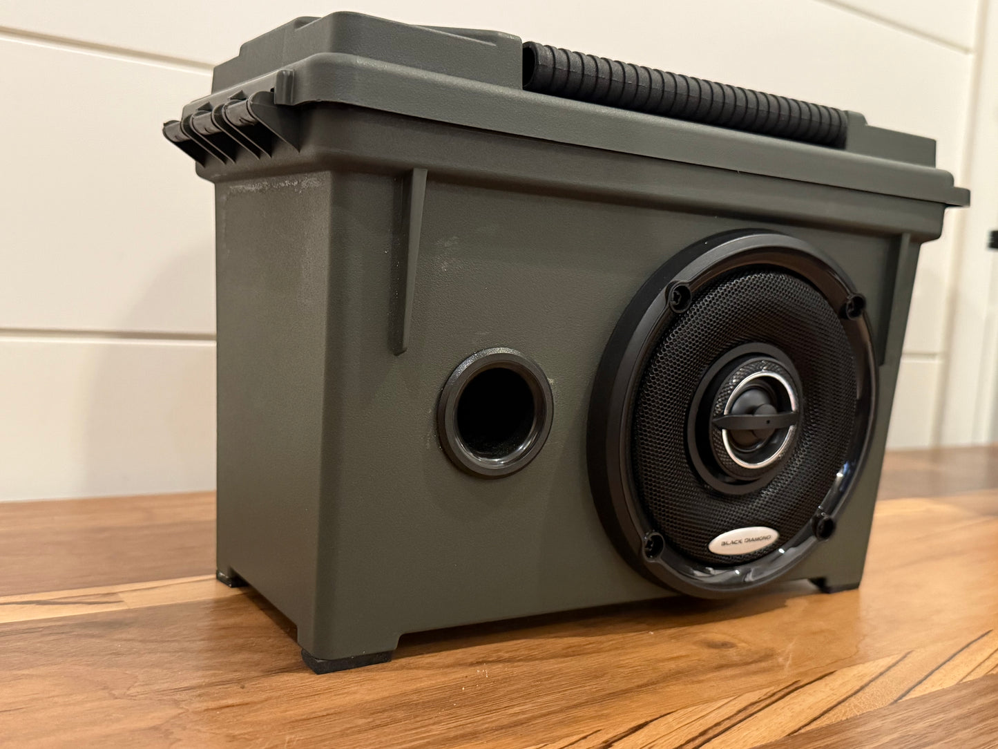 Field Box Black - Black Diamond Series- Lightweight Bluetooth Speaker - Olive Green