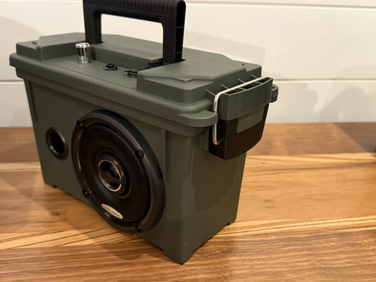 Field Box Black - Black Diamond Series- Lightweight Bluetooth Speaker - Olive Green